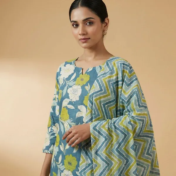 Dark_Green_Soft_Touch_Unstitched_Cotton_Dress_Material