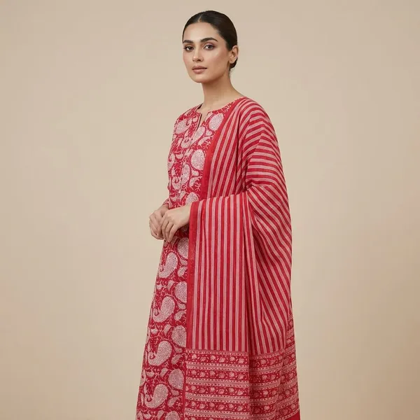 Red_Royal_Heritage_Cotton_Unstitched_Dress_Material