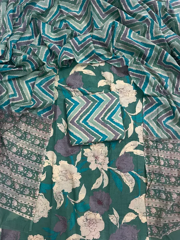 Pista_Green_Soft_Touch_Unstitched_Cotton_Dress_Material
