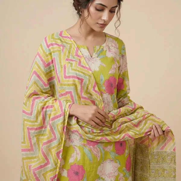 Yellow_Soft_Touch_Unstitched_Cotton_Dress_Material