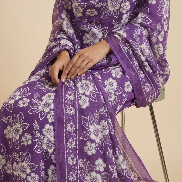 Purple_Soft_Touch_Unstitched_Cotton_Dress_Material