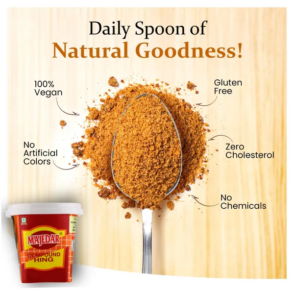 200_Gram_Majedar_Fancy_200gm_Round_Jar_Strong_Black_Hing_Powder_Compounded_Asafoetida_Bandhani_Rich_Flavor_And_Aroma_For_Authentic_Indian_Cooking