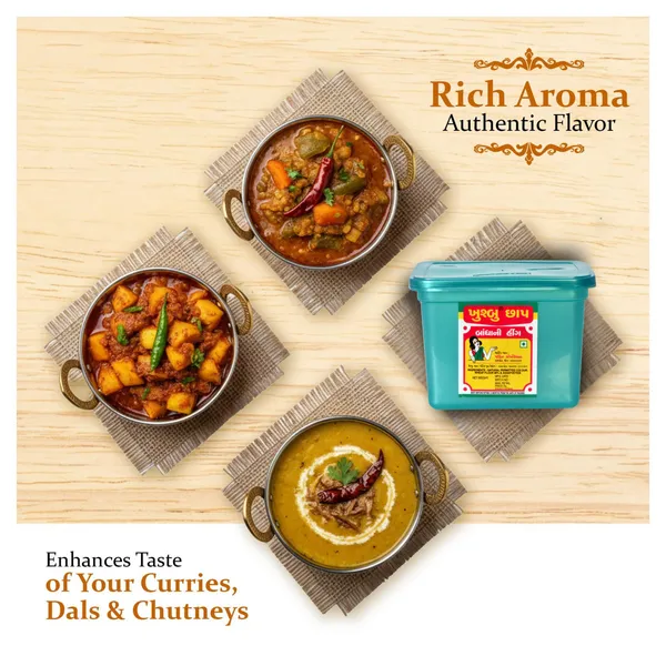Khushbu_Square_Jar_Mild_Compounded_Asafoetida_Bandhani_Hing_Powder_Rich_Flavor_And_Aroma_For_Authentic_Indian_Cooking