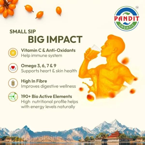 Pandit_Organics_Himalayan_Sea_Buckthorn_Pulp_Concentrate_500ml_Pack_of_2_|_Cold-Pressed_|_Makes_100_Glasses_|_Natural_Vitamin_C,_Omega_3_6_7_9,_Antioxidants_|_Immunity,_Skin_Glow_&_Gut_Health_Support_|_Juice_Seabuckthorn_|_500ml|_Pack_of_2_