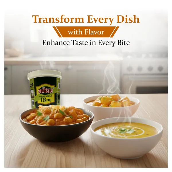 100_Gram_Majedar_Green_Brand_Strong_White_Hing_Powder_In_Dibbi_Compounded_Bandhani_Asafoetida_Rich_Flavor_And_Aroma_For_Authentic_Indian_Cooking