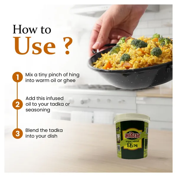 100_Gram_Majedar_Green_Brand_Strong_White_Hing_Powder_In_Dibbi_Compounded_Bandhani_Asafoetida_Rich_Flavor_And_Aroma_For_Authentic_Indian_Cooking