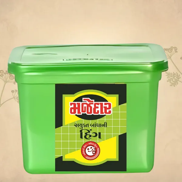 Majedar_Green_Brand_Strong_White_Hing_Powder_In_Square_Container_Compounded_Bandhani_Asafoetida_Rich_Flavor_And_Aroma_For_Authentic_Indian_Cooking