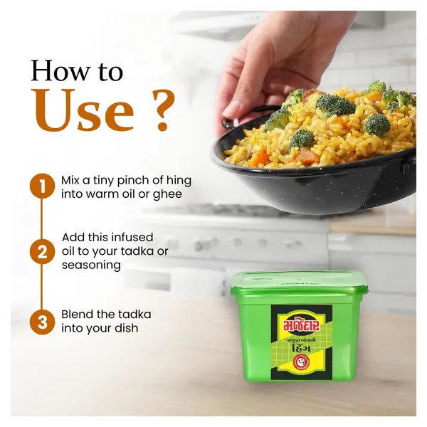 Majedar_Green_Brand_Strong_White_Hing_Powder_In_Square_Container_Compounded_Bandhani_Asafoetida_Rich_Flavor_And_Aroma_For_Authentic_Indian_Cooking