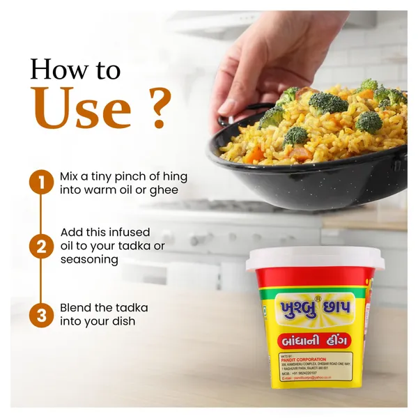 200_Gram_Khushbu_200gm_Round_Jar_Compounded_Asafoetida_Bandhani_Mild_Hing_Powder_Rich_Flavor_And_Aroma_For_Authentic_Indian_Cooking