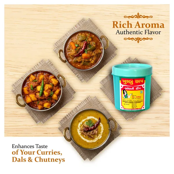 200_Gram_Khushbu_200gm_Round_Jar_Compounded_Asafoetida_Bandhani_Mild_Hing_Powder_Rich_Flavor_And_Aroma_For_Authentic_Indian_Cooking