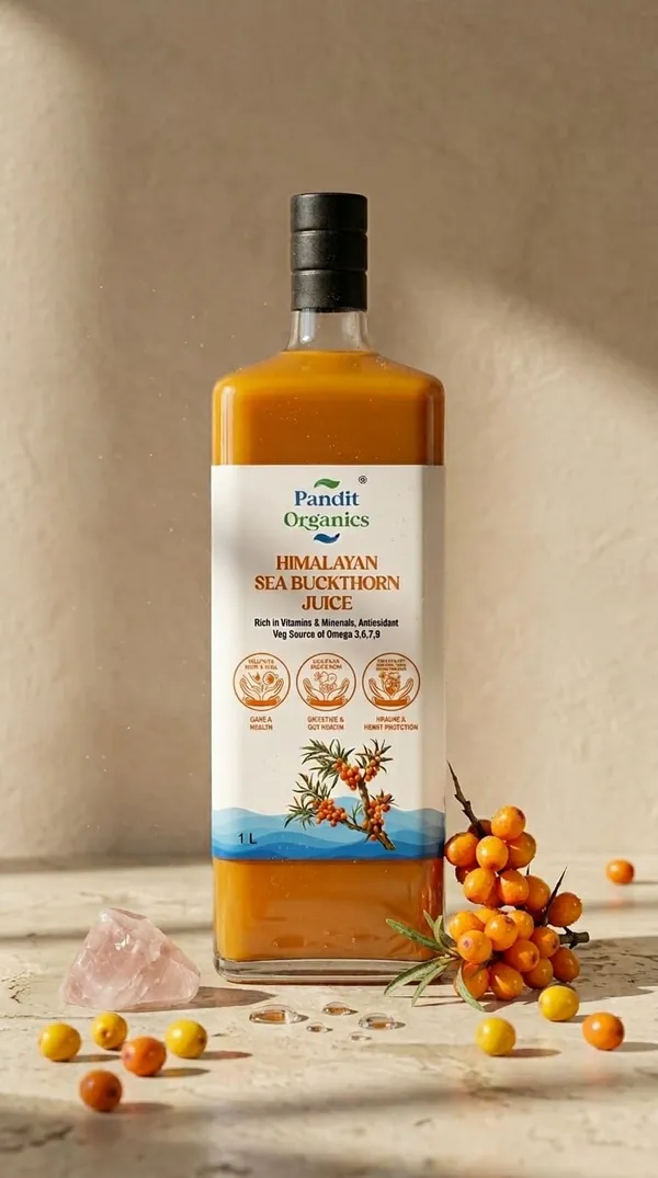 Pandit_Organics_Himalayan_Sea_Buckthorn_Pulp_Concentrate_1_L_|_Cold-Pressed_|_Makes_200_Glasses_|_Natural_Vitamin_C,_Omega_3_6_7_9,_Antioxidants_|_Immunity,_Skin_Glow_&_Gut_Health_Support_|_Juice_Seabuckthorn_|_1_L