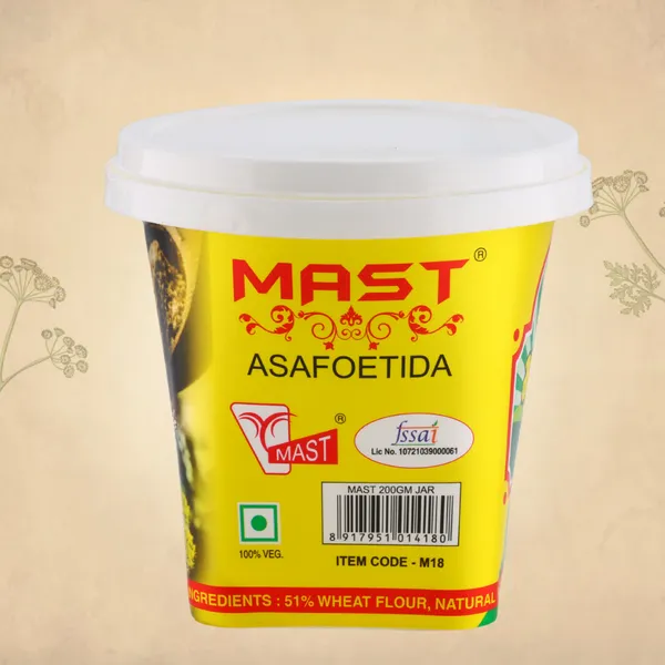 200_Gram_Mast_Round_Container_Strong_Compounded_Asafoetida_Bandhani_Hing_Powder_Rich_Flavor_And_Aroma_For_Authentic_Indian_Cooking