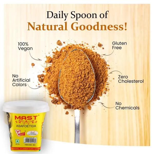 200_Gram_Mast_Round_Container_Strong_Compounded_Asafoetida_Bandhani_Hing_Powder_Rich_Flavor_And_Aroma_For_Authentic_Indian_Cooking
