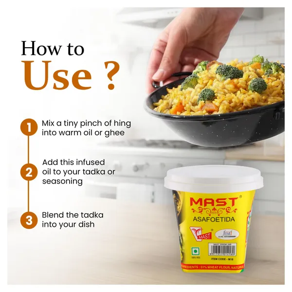 200_Gram_Mast_Round_Container_Strong_Compounded_Asafoetida_Bandhani_Hing_Powder_Rich_Flavor_And_Aroma_For_Authentic_Indian_Cooking