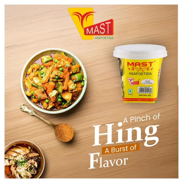 200_Gram_Mast_Round_Container_Strong_Compounded_Asafoetida_Bandhani_Hing_Powder_Rich_Flavor_And_Aroma_For_Authentic_Indian_Cooking