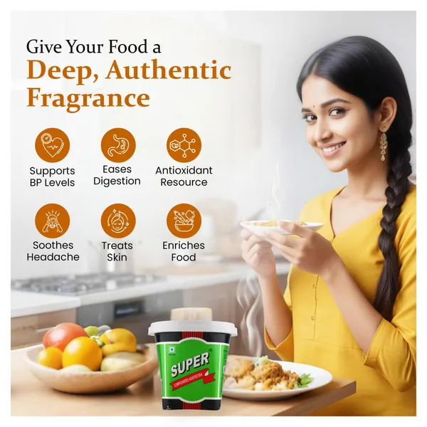 200_Gram_Super_Hing_200gm_Round_Jar_Mild_Compounded_Asafoetida_Bandhani_Hing_Powder_Rich_Flavor_And_Aroma_For_Authentic_Indian_Cooking