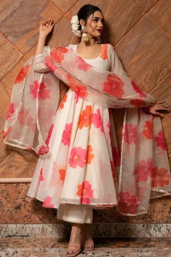 Pink_&_Orange_Georgette_Premium_&_Elegant_Gown_&_Dupatta_Set_For_Women