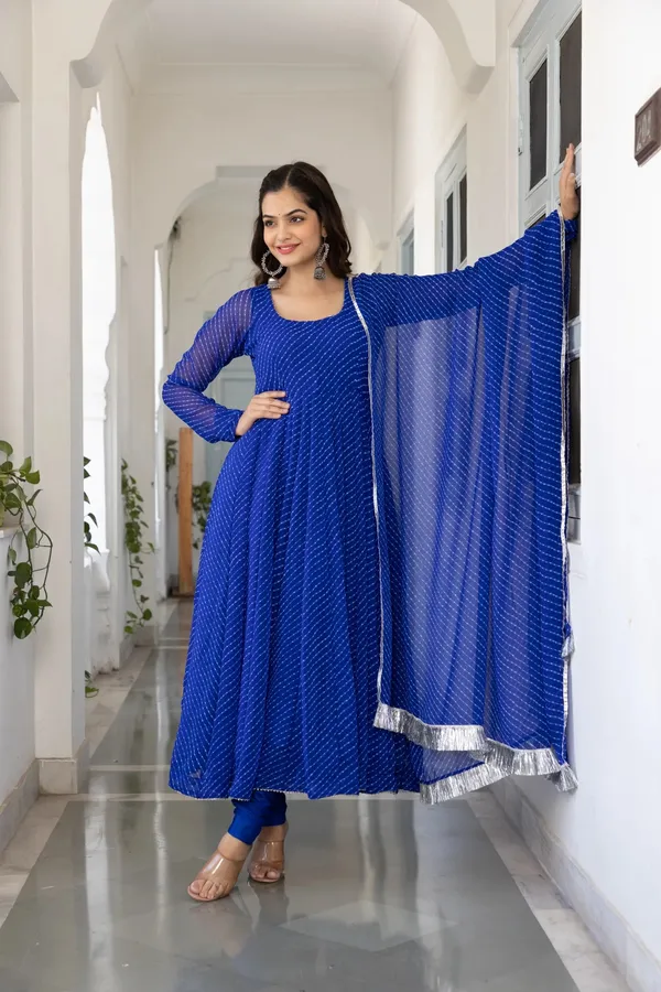 Blue_Georgette_Premium_&_Elegant_Gown_&_Dupatta_Set_For_Women