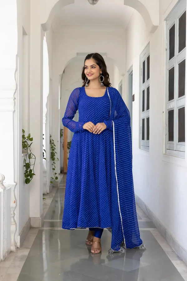Blue_Georgette_Premium_&_Elegant_Gown_&_Dupatta_Set_For_Women
