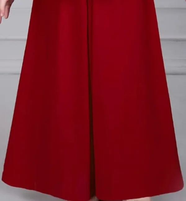 Red_Crape_Premium_&_Elegant_Kurta_&_Sharara_Set_With_Dupatta_For_Girls
