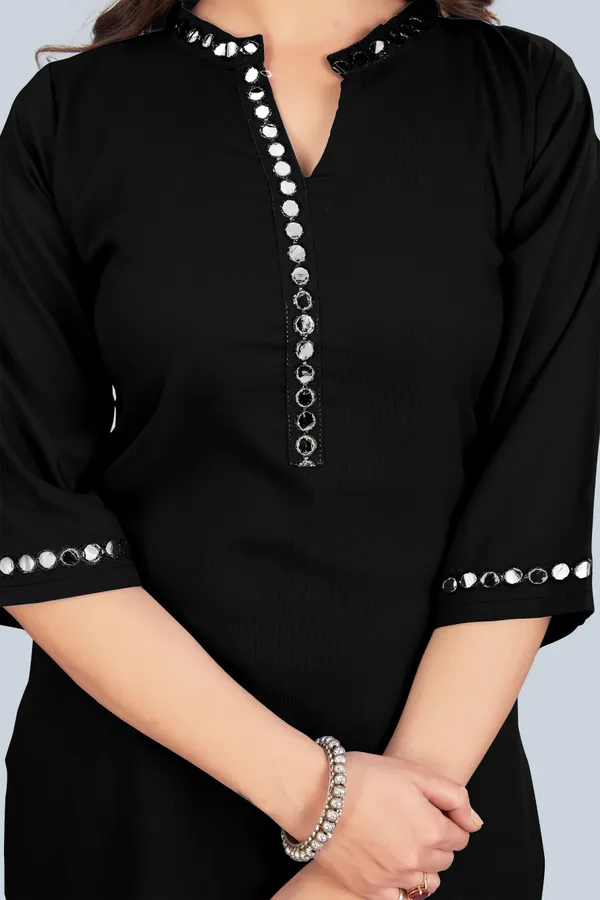 Black_Rayon_Premium_&_Elegant_Kurta_&_Palazzo_Set_For_Women