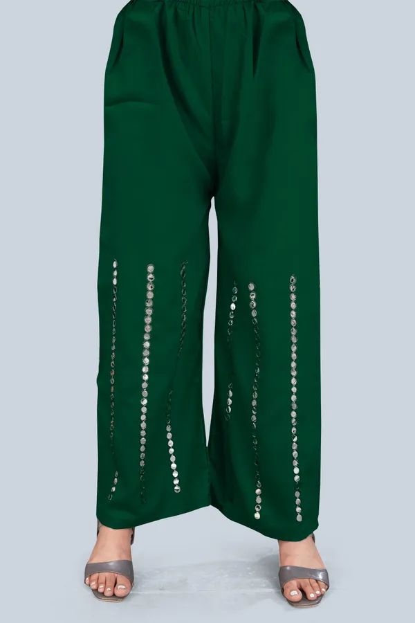 Green_Rayon_Premium_&_Elegant_Kurta_&_Palazzo_Set_For_Women