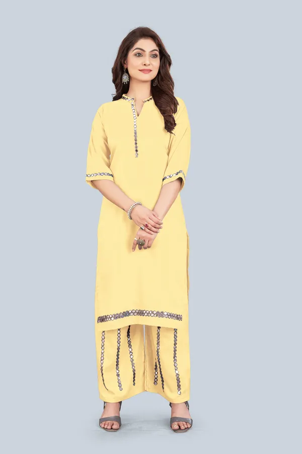 Off_White_Rayon_Premium_&_Elegant_Kurta_&_Palazzo_Set_For_Women