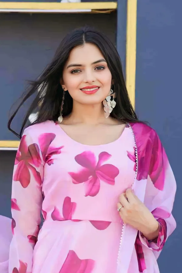 Pink_Georgette_Premium_&_Elegant_Gown_&_Dupatta_Set_For_Women