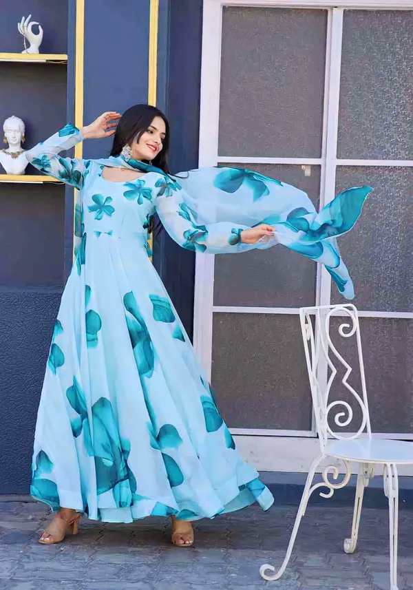 Sky_Blue_Georgette_Premium_&_Elegant_Gown_&_Dupatta_Set_For_Women