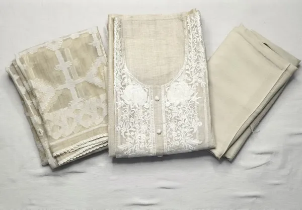 Off_White_Nude_Elegance_Khadi_Cotton_Embroidered_Suit_Set__For_Women