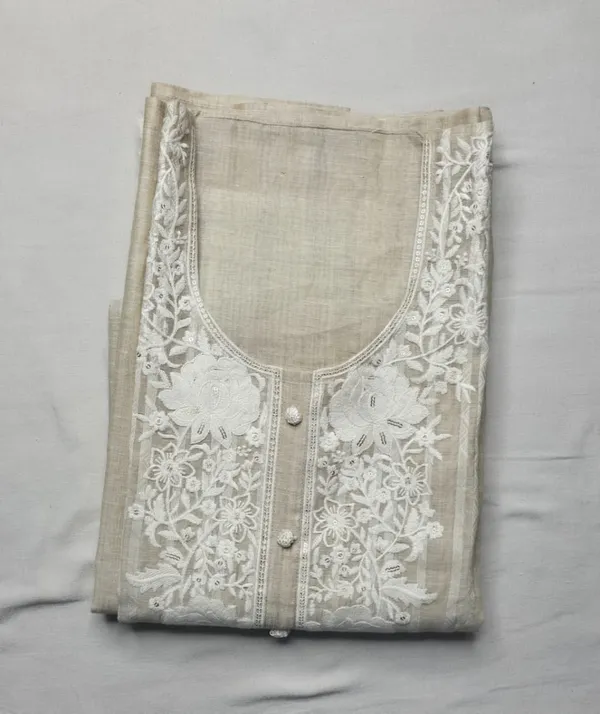Off_White_Nude_Elegance_Khadi_Cotton_Embroidered_Suit_Set__For_Women