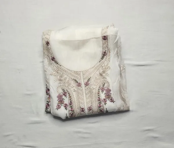 White_The_Floral_Dream_Organza_Unstitched_Suit_Set_For_Women