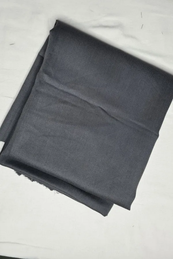 Charcoal_Grey_Luxurious_Pashmina_Wool_Unstitched_Suit_With_Printed_Shawl__For_Women