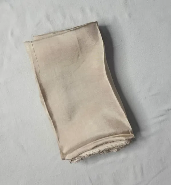 Peach_Banarsi_Silk_Unstitched_Suit_With_Heavy_Zari_Dupatta_For_Women