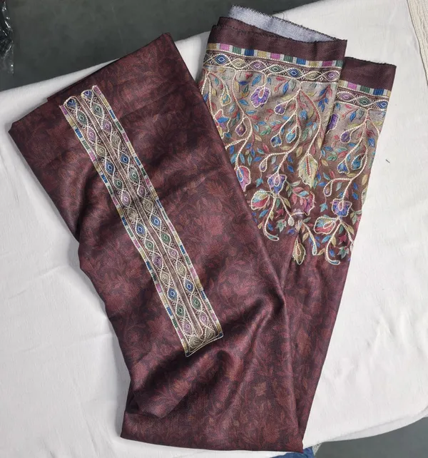 Regal_Burgundy_Pashmina_Suit_With_Intricate_Woven_Shawl__For_Women