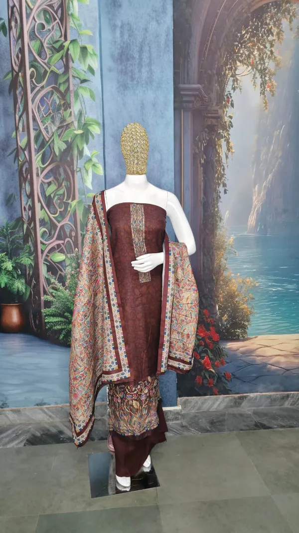 Regal_Burgundy_Pashmina_Suit_With_Intricate_Woven_Shawl__For_Women