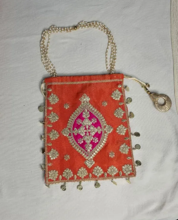 Shimmer_Silk_Terracotta_Unstitched_Suit_with_Rani_Pink_Banarasi_Dupatta