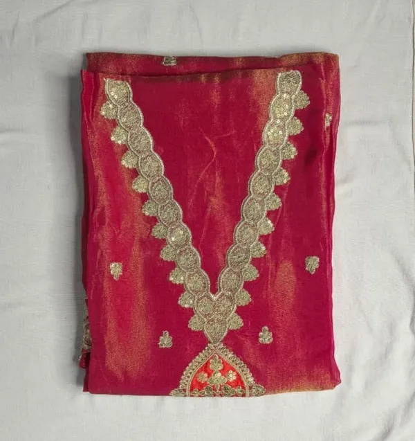 The_Maharani_Shimmer_Silk_Unstitched_Suit_Set