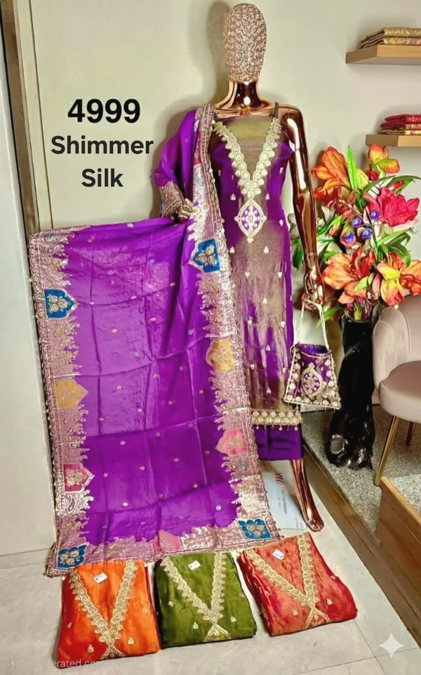 The_'Noor'_Shimmer_Silk_Unstitched_Suit_with_Zari_&_Gota_Work