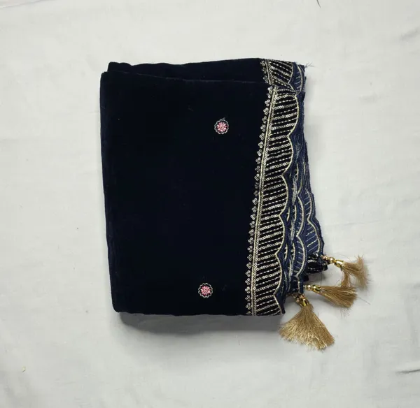 Navy_Blue_Velvet_Luxe_Suit_Set_With_Sequin_&_Tassel_Dupatta__For_Women