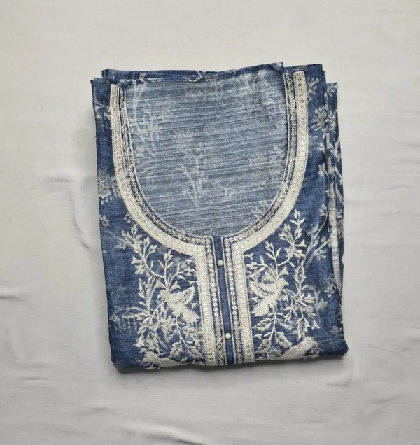 Deep_Blue_Elegant_Unstitched_Maheshwari_Silk_Suit_Set_Printed_Top_&_Dupatta__For_Women
