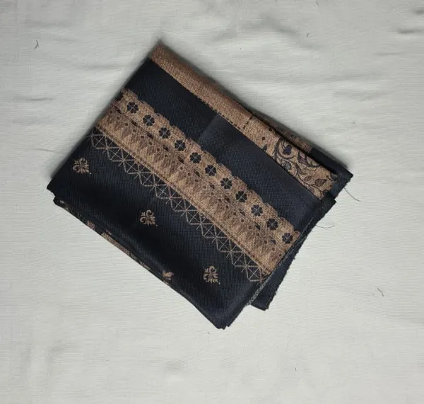 Regal_Black_&_Gold_Printed_Unstitched_Pashmina_Suit_Set__For_Women