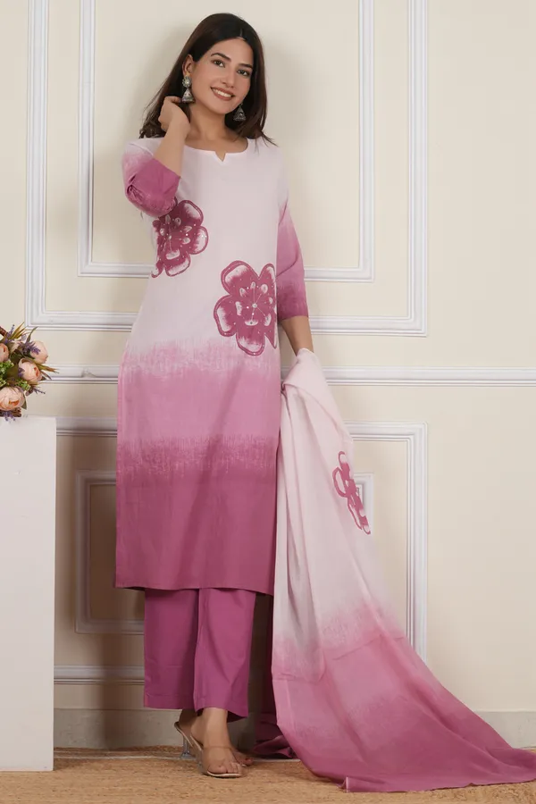 The_Tinge_Pink_Flower_Suit_Set_for_women