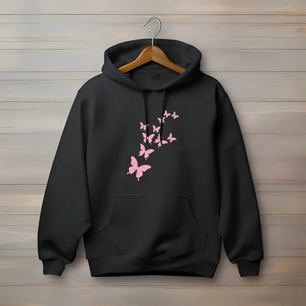 Black_Cotton_Fleece_Full_Long_Sleeves__Printed_Hoodie_For_Women