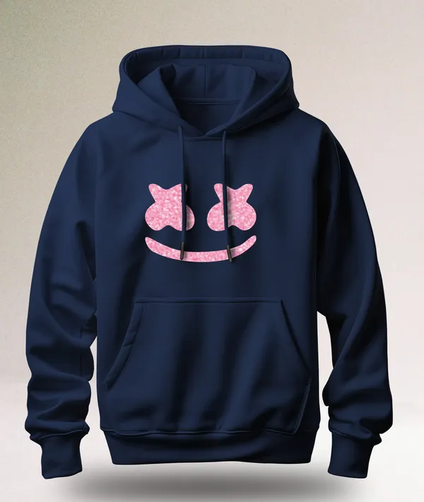 Navy_Blue_Cotton_Fleece_Full_Long_Sleeves__Printed_Hoodie_For_Women