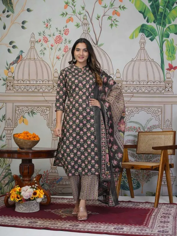 The_Tinge_New_Brown_Suit_Set_for_women