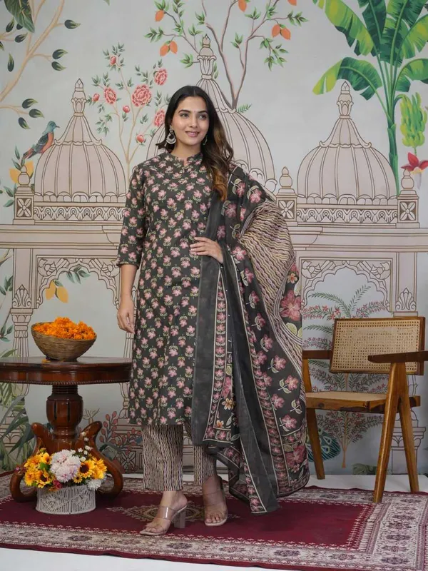 The_Tinge_New_Brown_Suit_Set_for_women