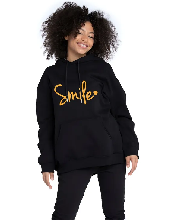 Black_Cotton_Fleece_Full_Long_Sleeves__Printed_Hoodie_For_Women