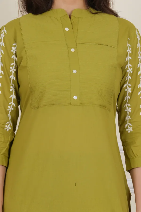 The_Tinge_parrot_green_Embroidered_Suit_Set_for_women