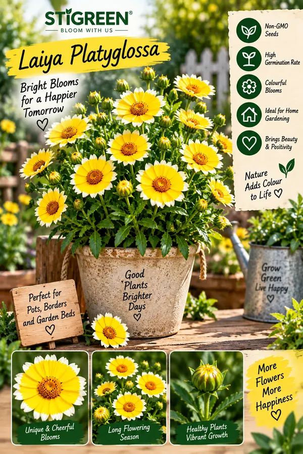 Layia_Platyglossa_Flower_Seeds
